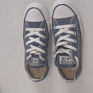 Converse Navy Blue Sneakers with White Accents